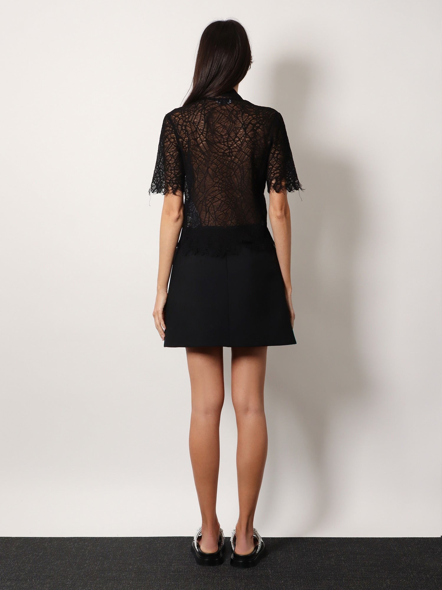 Alexander Mcqueen Mini Lenght Wool Skirt - 3