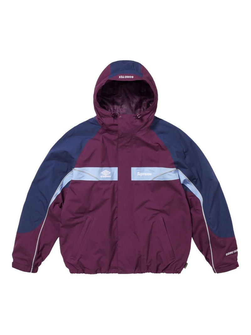 x Umbro® GORE-TEX® "SS 25 - Dark Purple" hooded jacket - 1