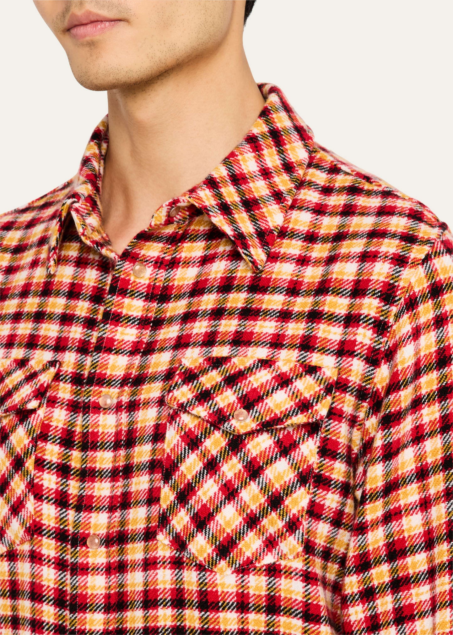 Men's Sunstone Tartan Sport Shirt - 5