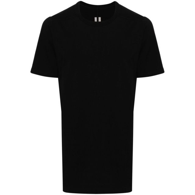 Black T-shirt with inserts - 1