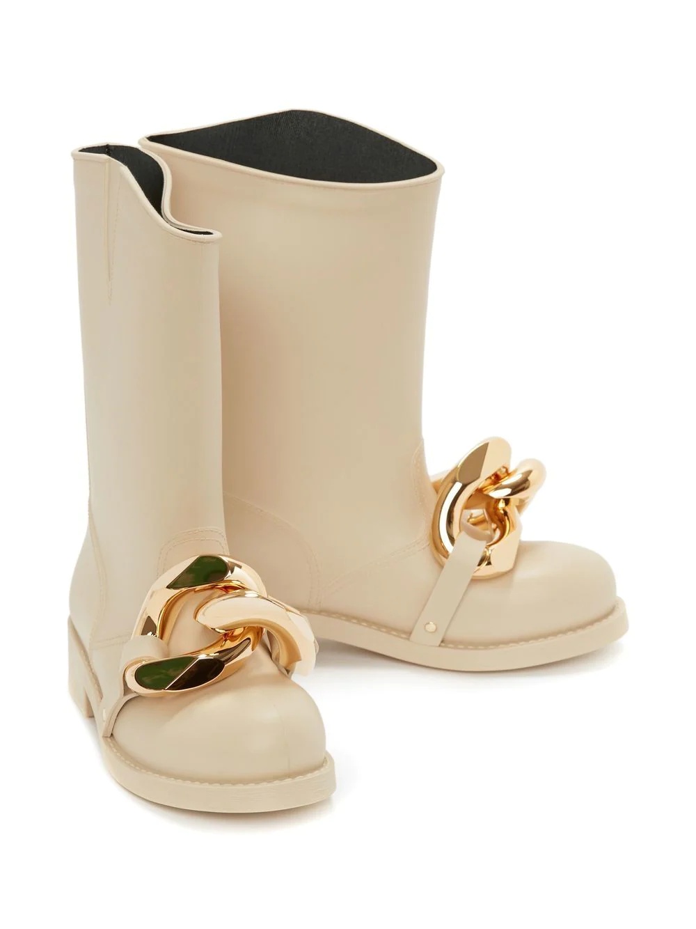 Chain low-heel wellies - 2