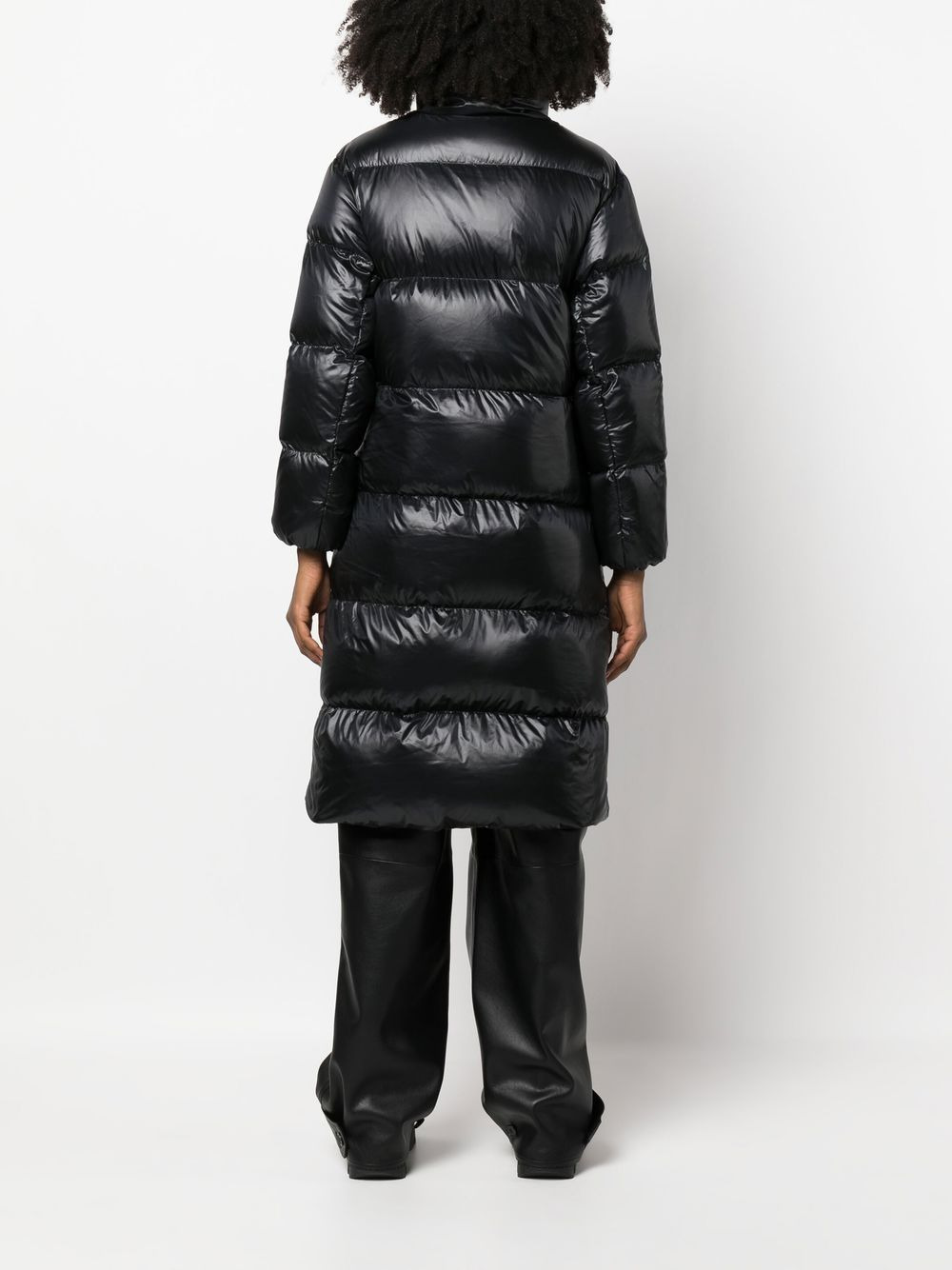 padded mid-length coat - 4