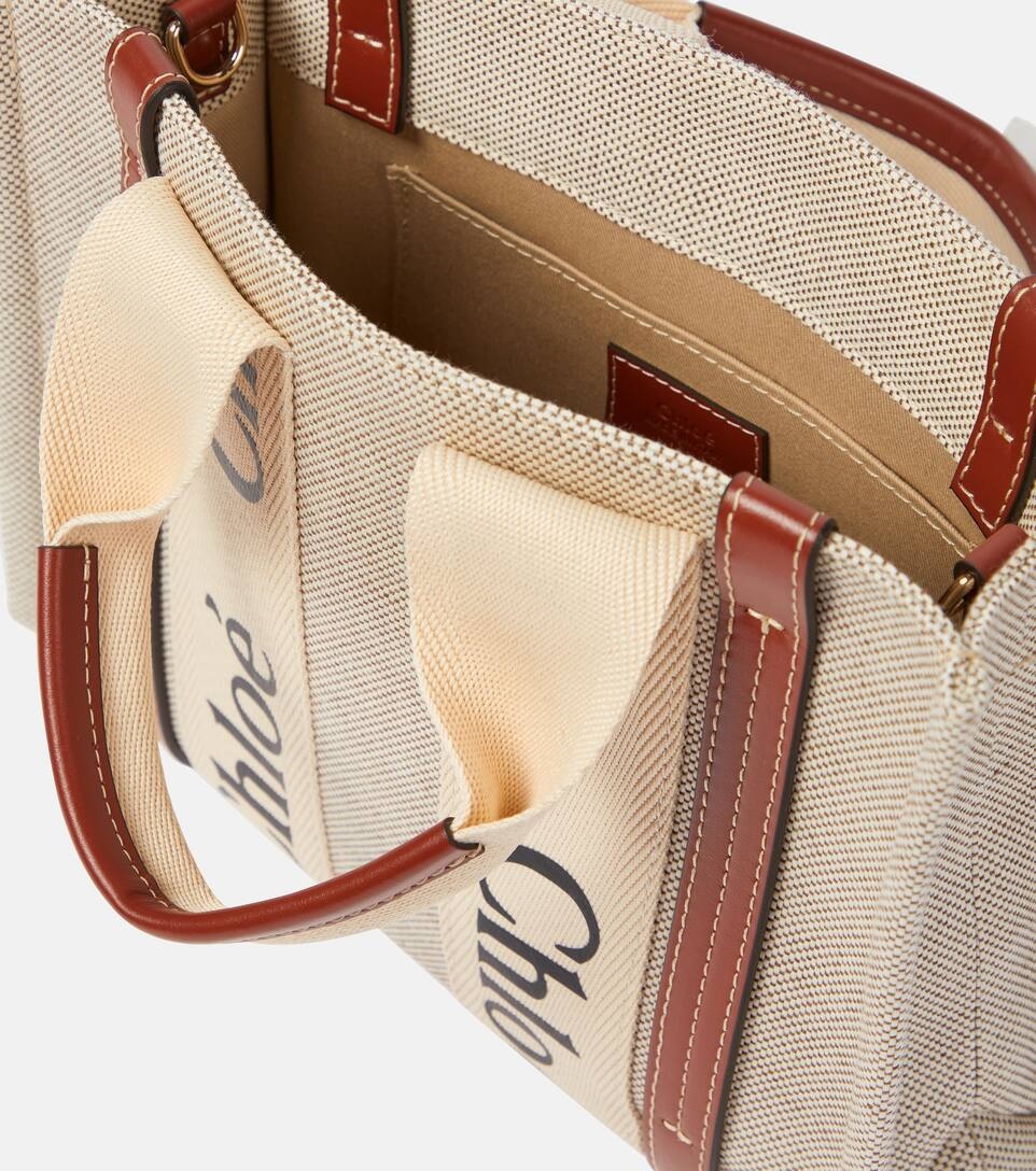 Woody Small canvas tote - 5