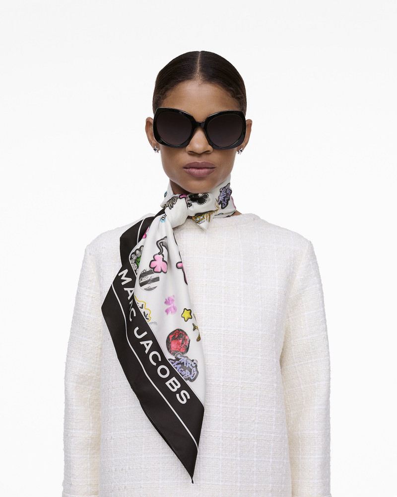 Marc Jacobs STICKER PRINT SCARF outlook