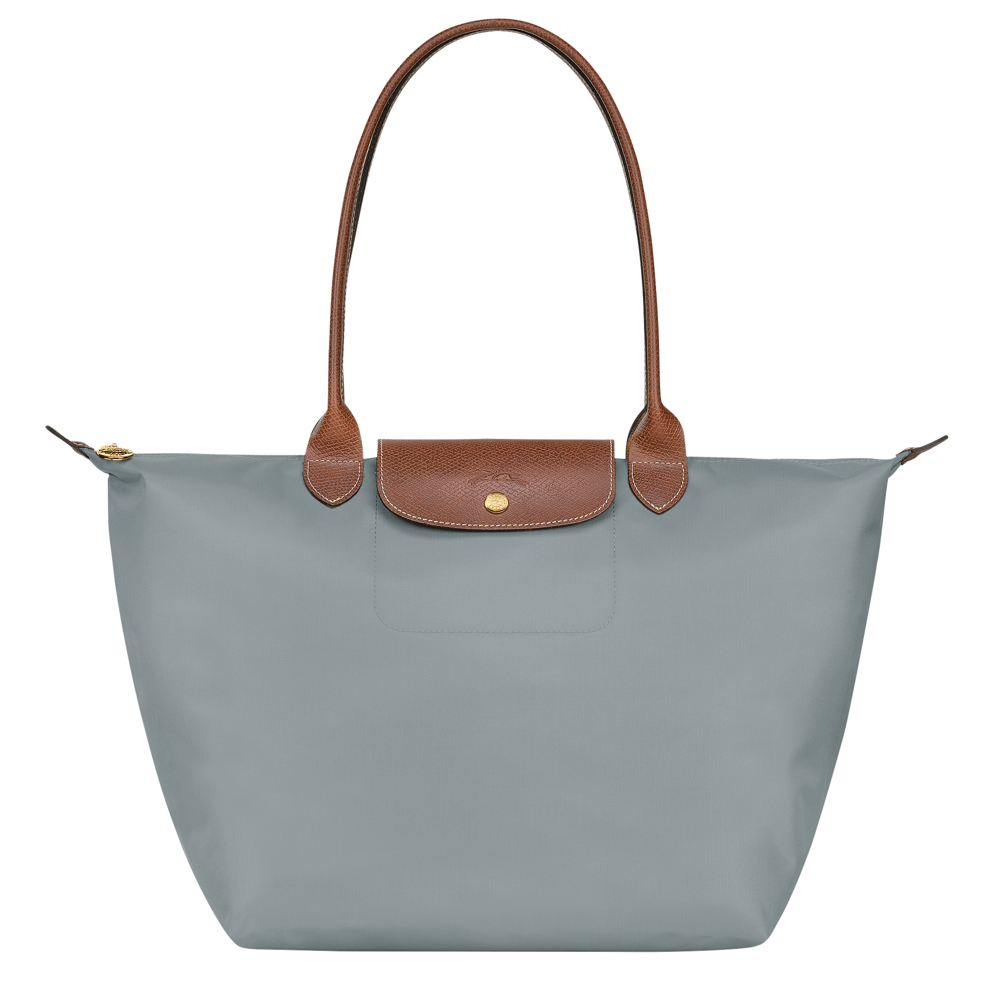 Longchamp Le Pliage Original L Tote bag Steel - Recycled canvas