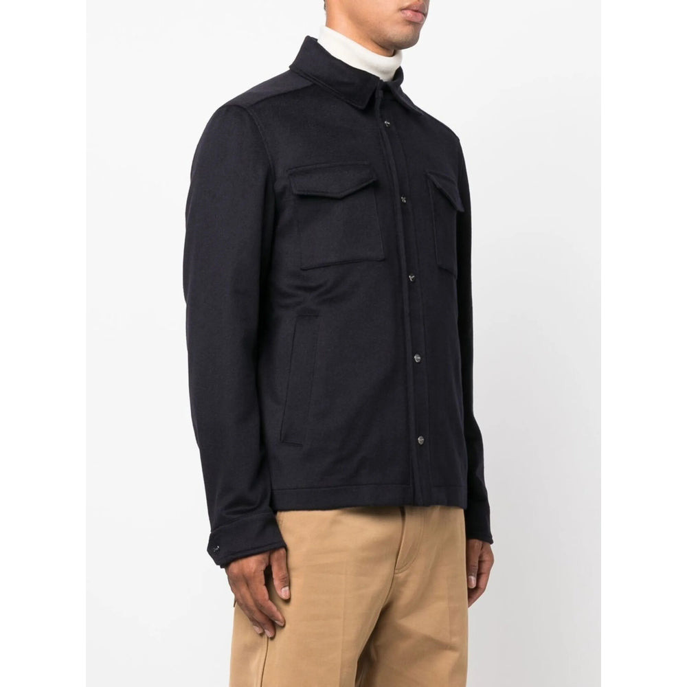 Herno Blue Jackets - Shirt Jackets Men - 4