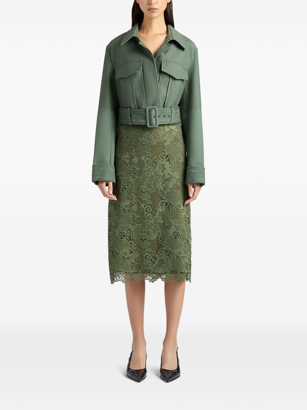 Chantilly-lace skirt - 2