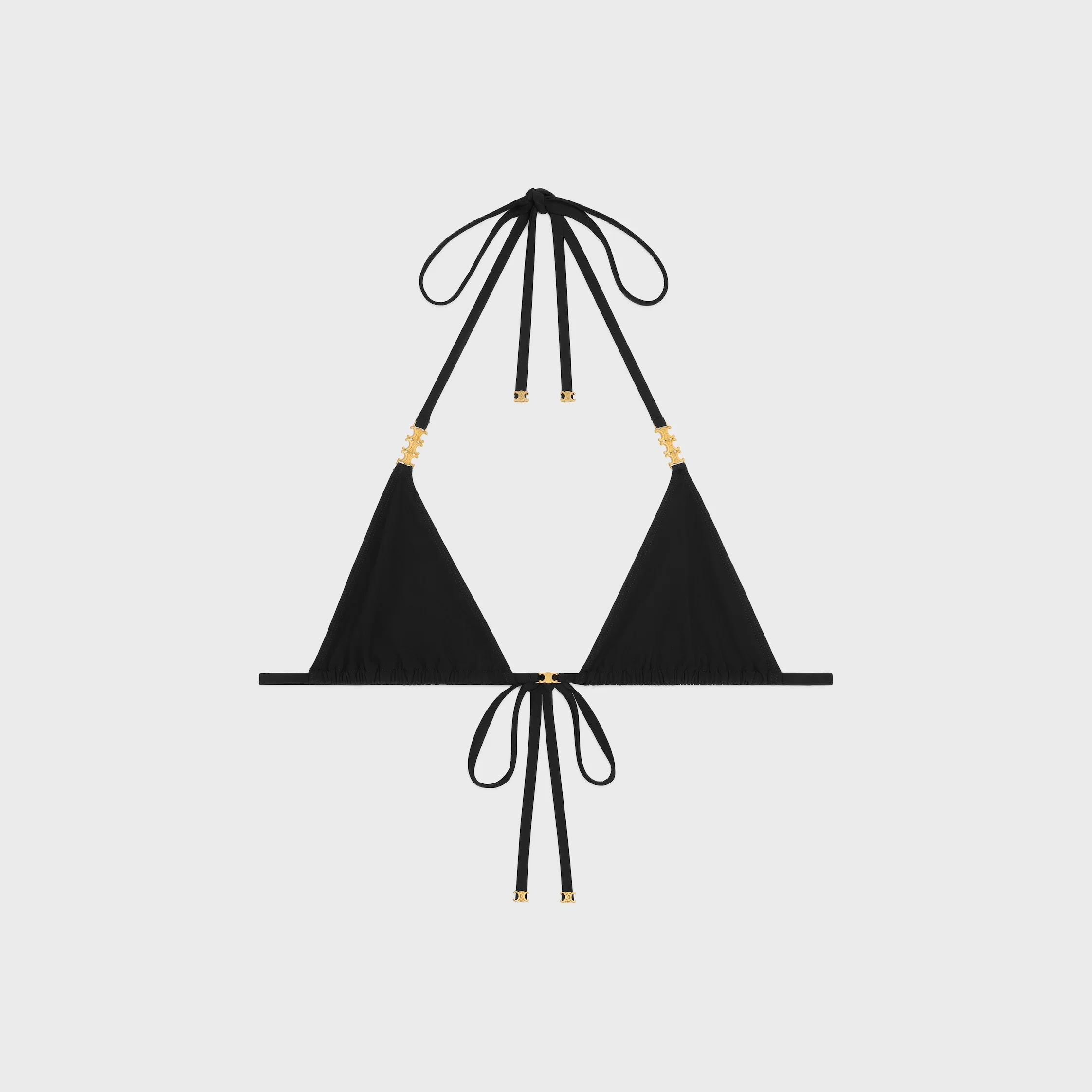 triomphe triangle top in matte jersey - 1