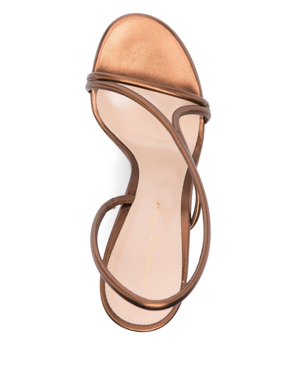 95mm leather sandals - 4
