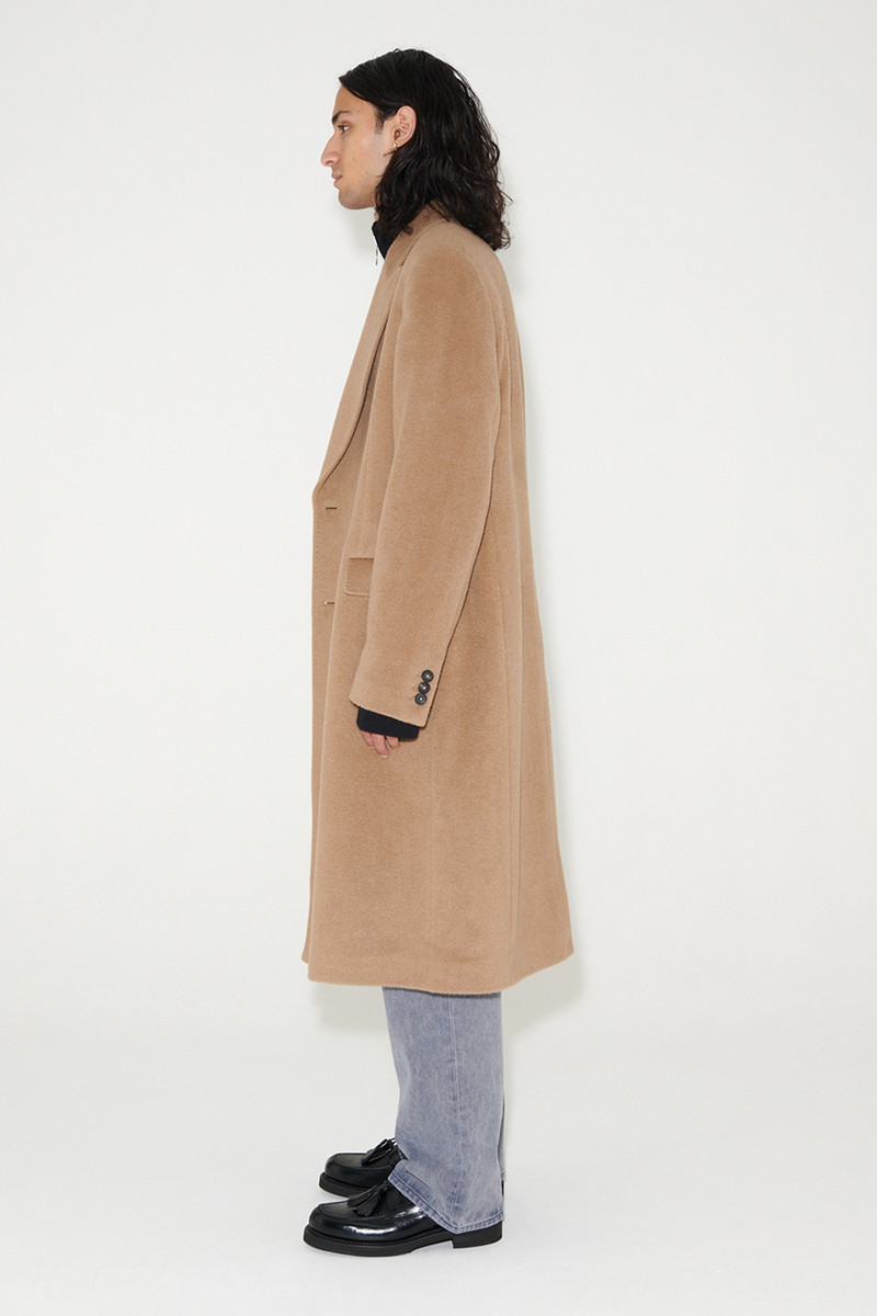 Whale Coat Camel Hairy Wool 5