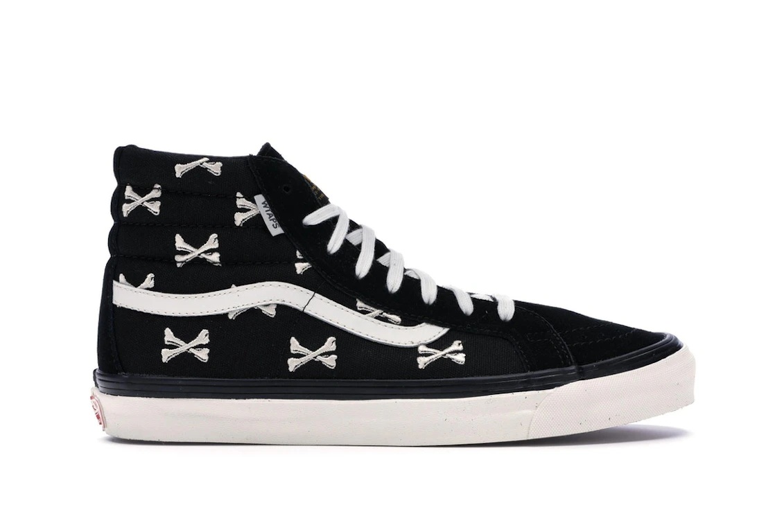 Vans Sk8-Hi WTAPS Black Crossbones - 1