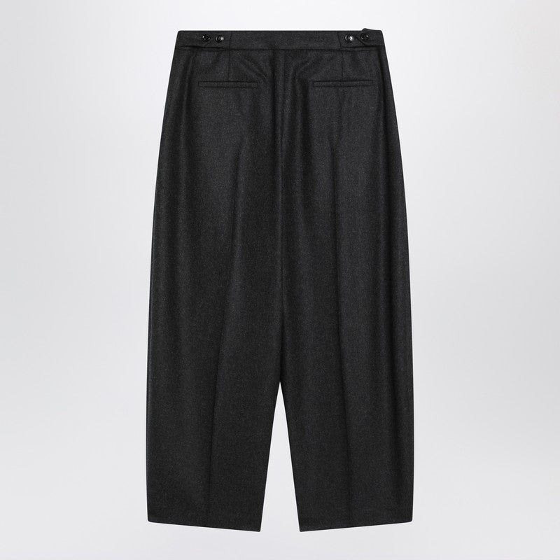 Alaia Gray Flannel Tailored Trousers Women - 2