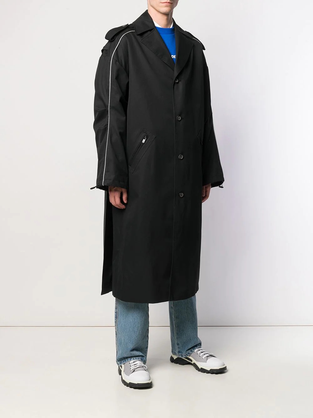 oversized trench coat - 4