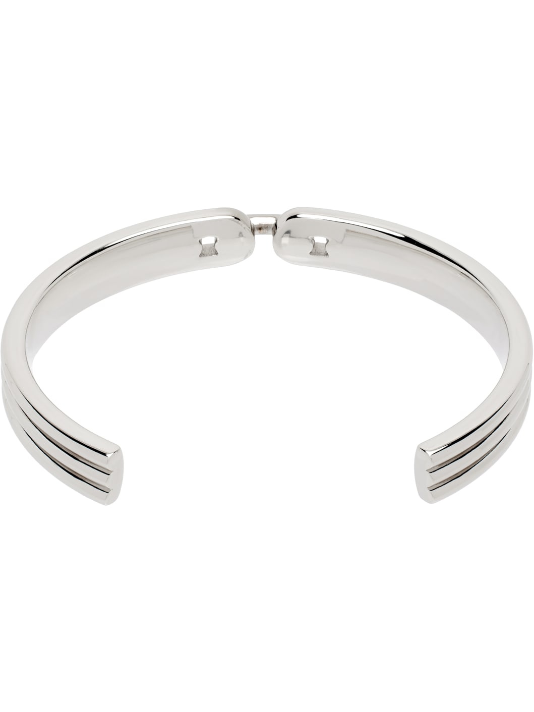 Silver Chain Rigid Bracelet - 2
