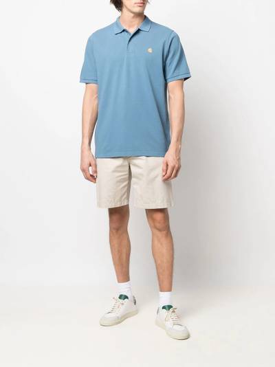 Carhartt logo embroidered polo shirt outlook