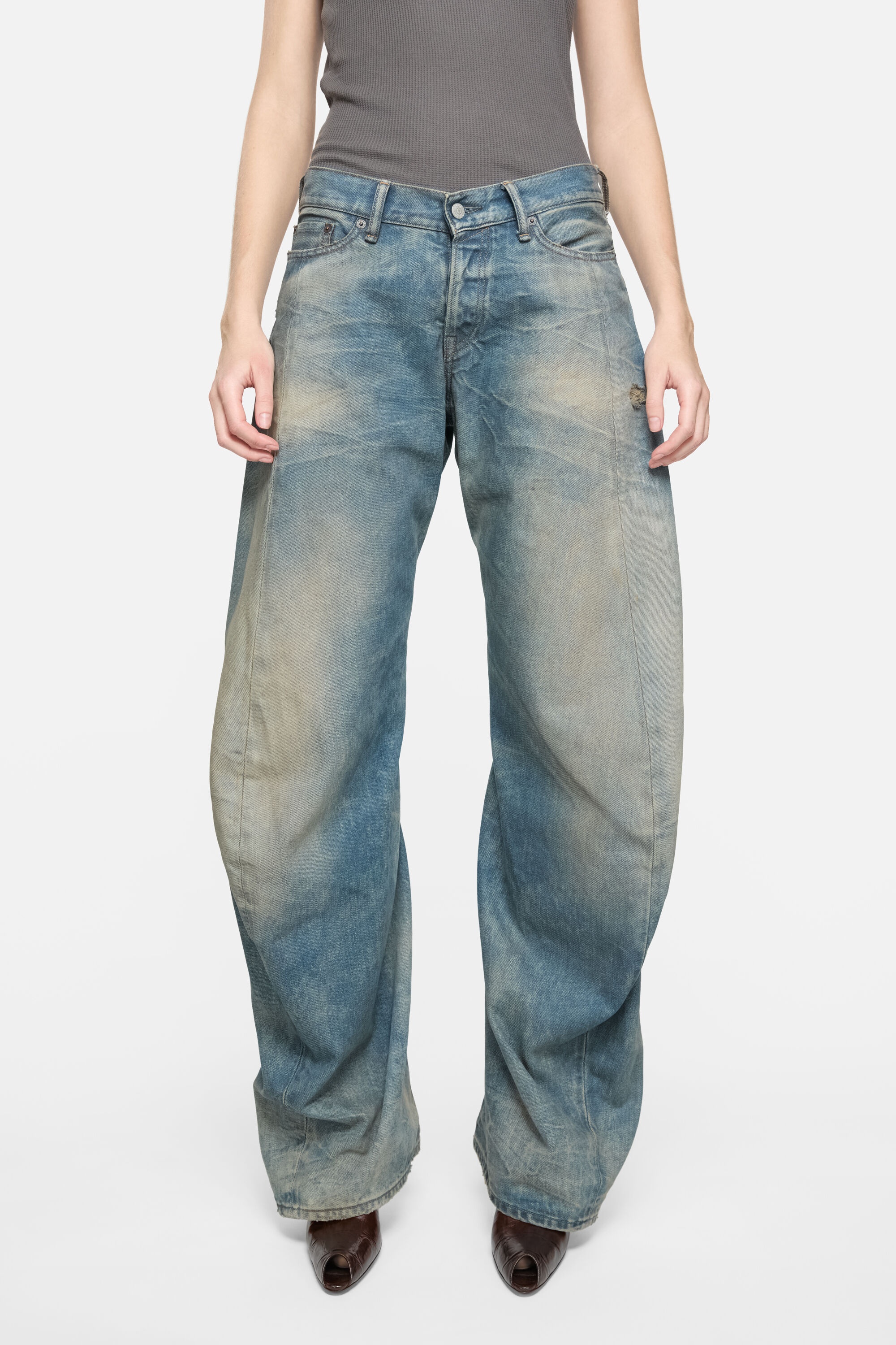 Relaxed fit jeans - 2006F - Mid blue - 3