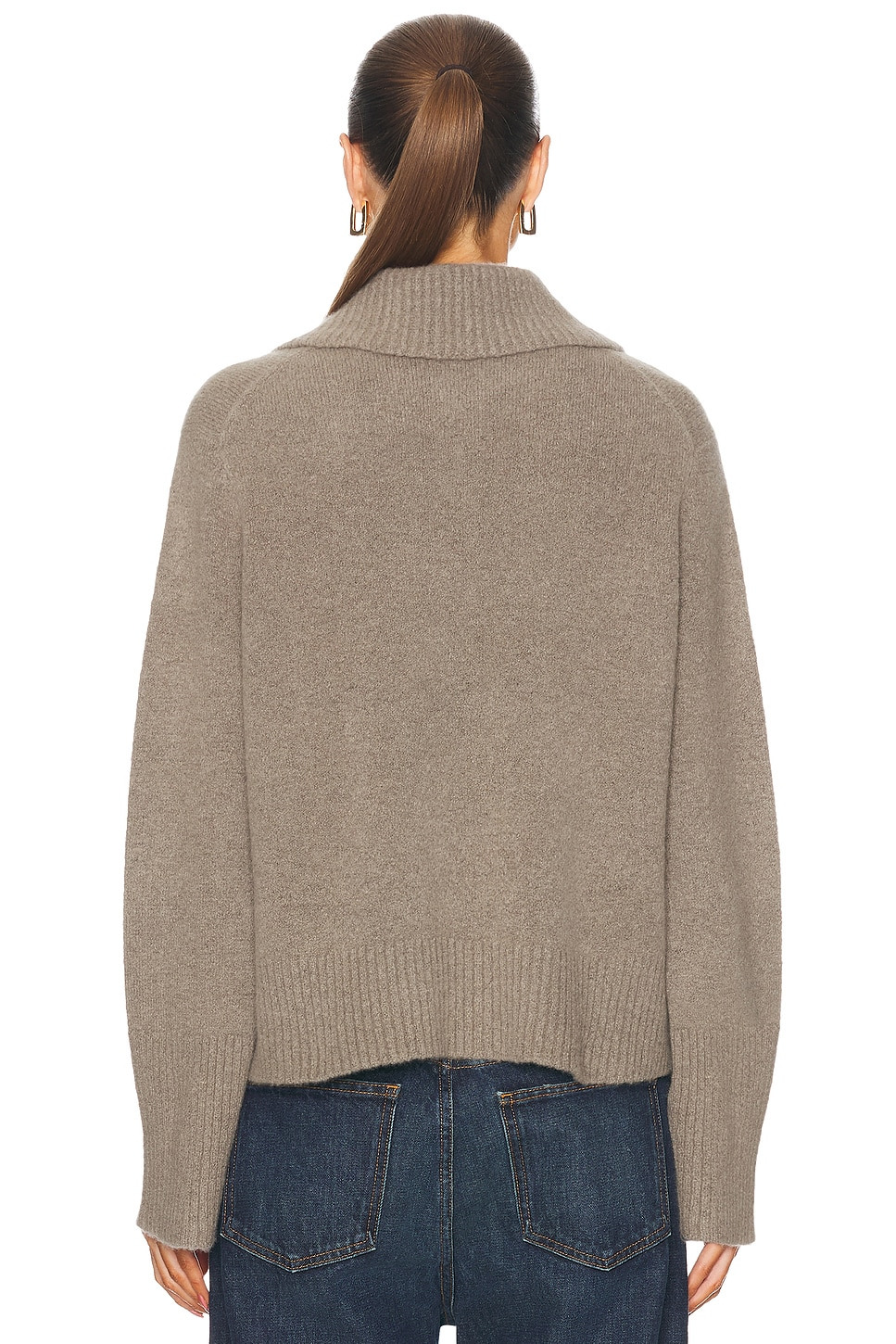 Cashmere Stevie Polo Sweater - 3
