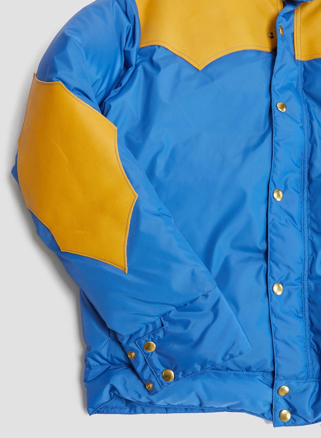 Rocky Mountain Featherbed x Nigel Cabourn Down Short Shell 1969 in Blue - 5