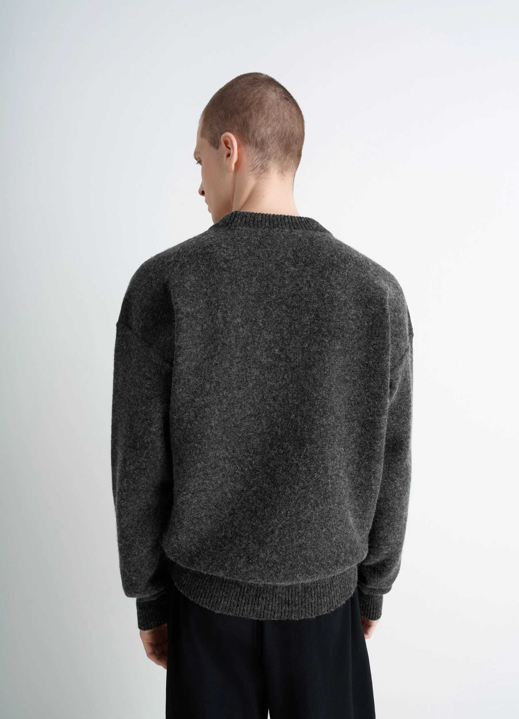 BOXY V NECK SWEATER - 5
