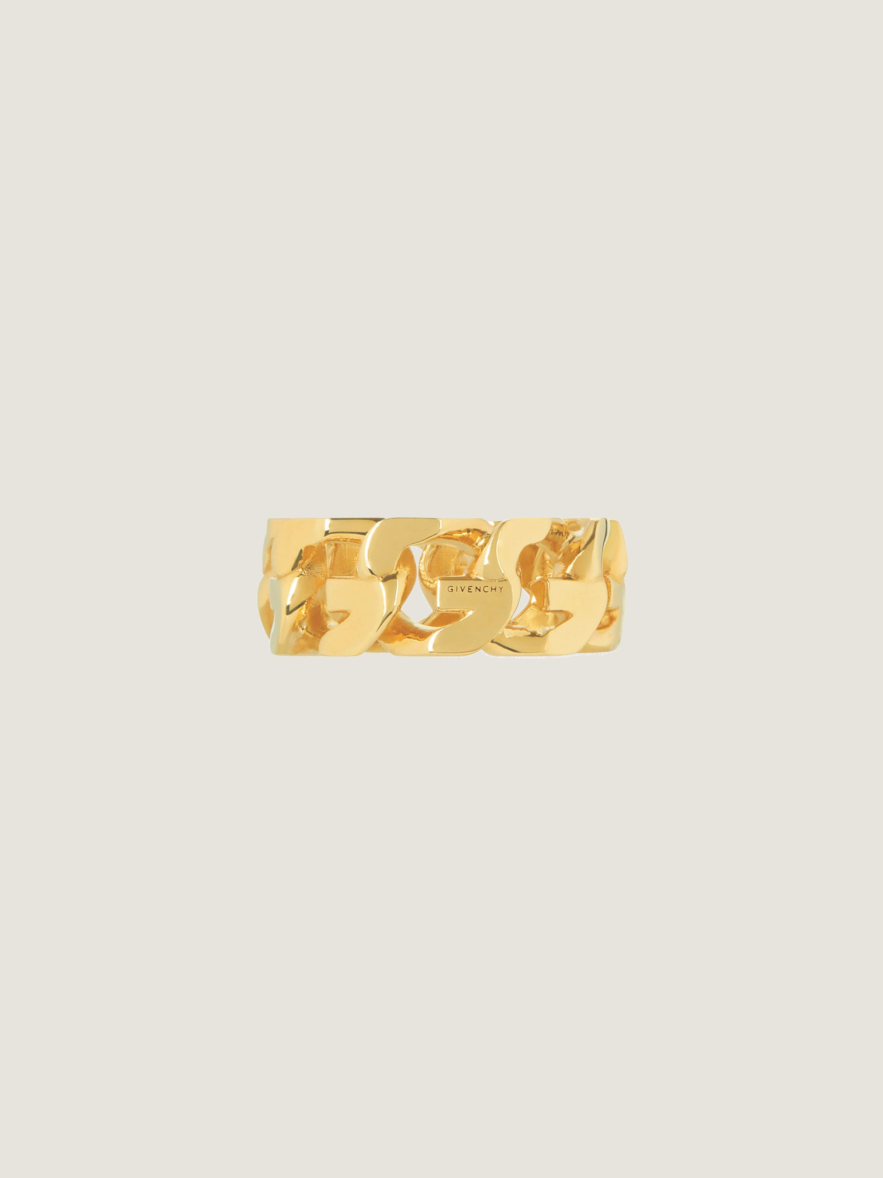 G CHAIN RING IN METAL - 2
