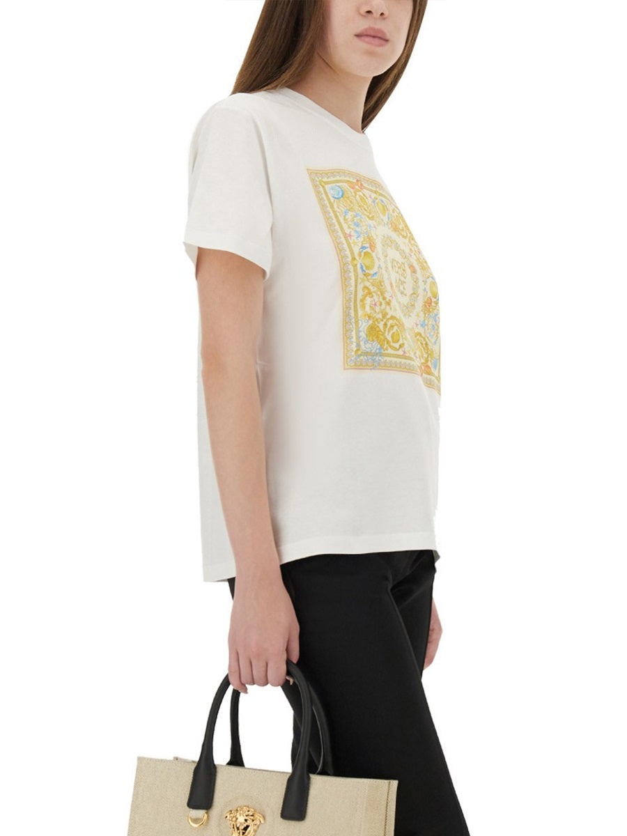 Versace Women "Underwater Baroque" T-Shirt - 4
