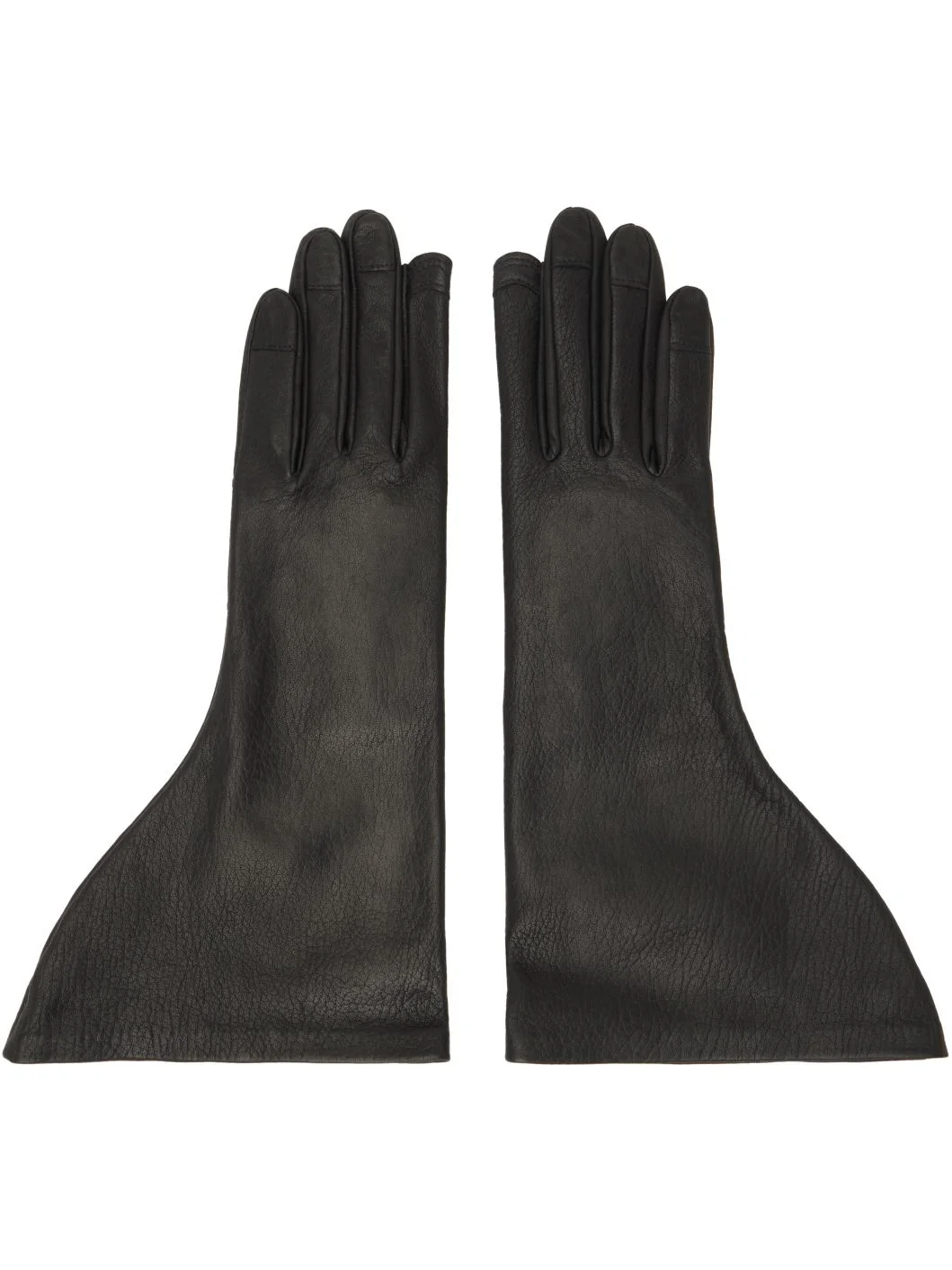 Black Tower Flared Gloves - 1