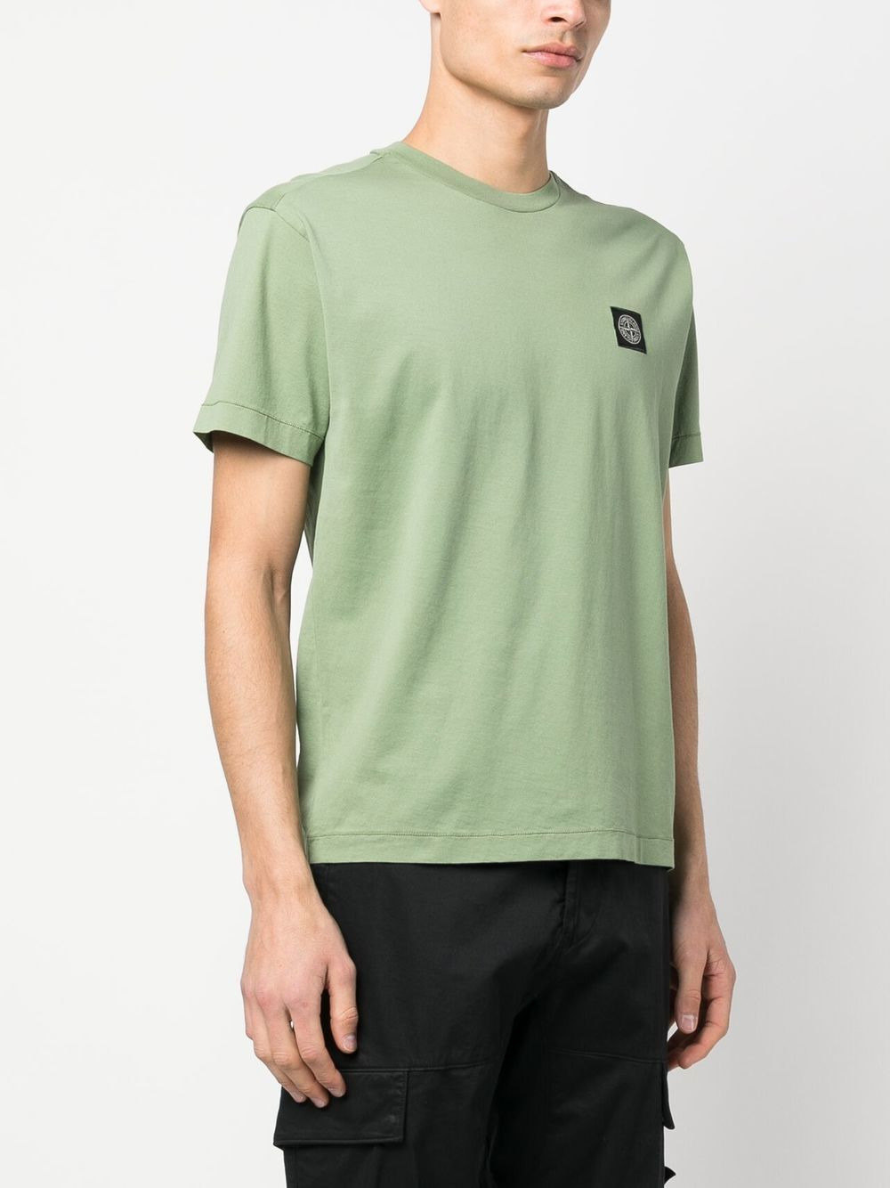 logo-patch short-sleeved T-shirt - 3