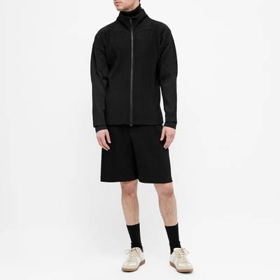 ISSEY MIYAKE Homme Plissé Issey Miyake Pleated Zip Jacket outlook