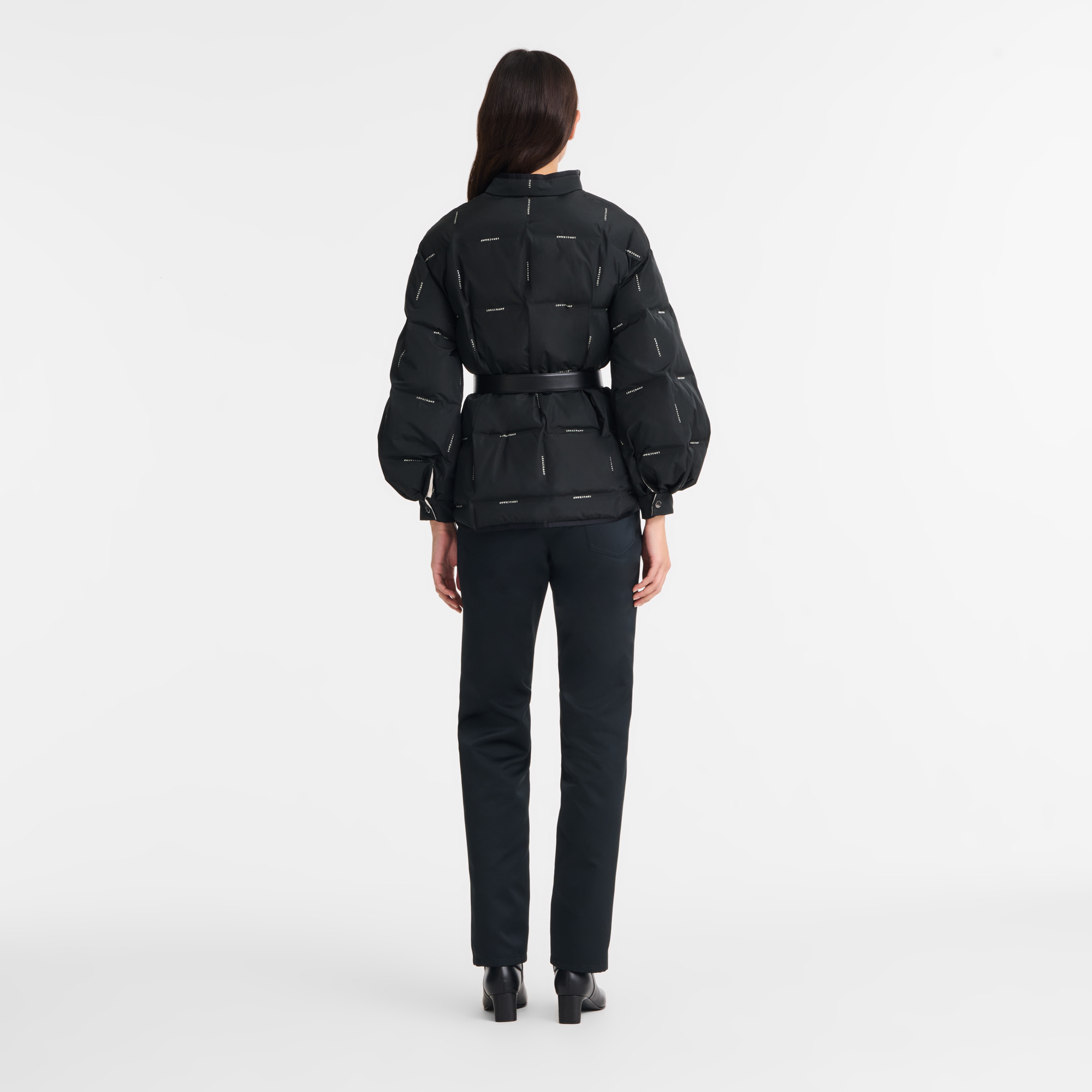 Black - Quilted techno-taffeta - 3