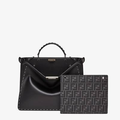 FENDI Black leather bag outlook