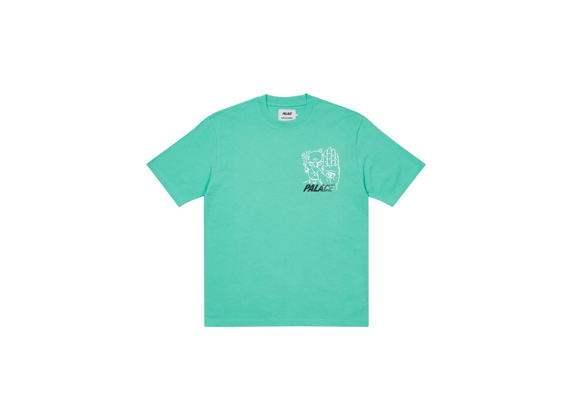 PALACE CANNONDALE MAD BOY T-SHIRT 2 MINT - 2