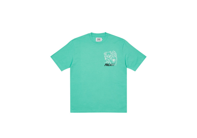 PALACE PALACE CANNONDALE MAD BOY T-SHIRT 2 MINT outlook