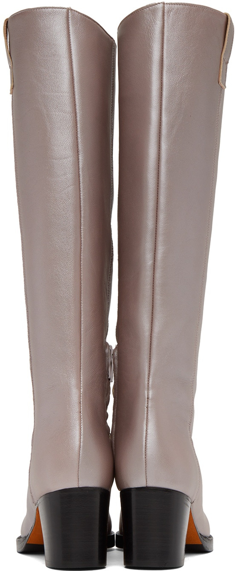 MARYAM NASSIR ZADEH Purple Norfolk Boots outlook