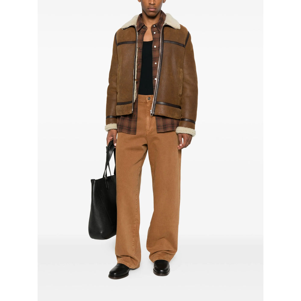 Isabel Marant Brown Denim - Regular & Straight-Leg Jeans Men - 2