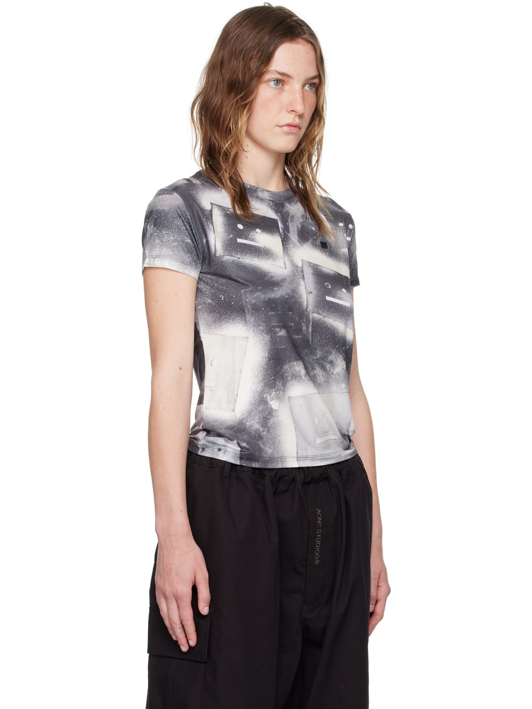 Gray Printed T-Shirt - 2