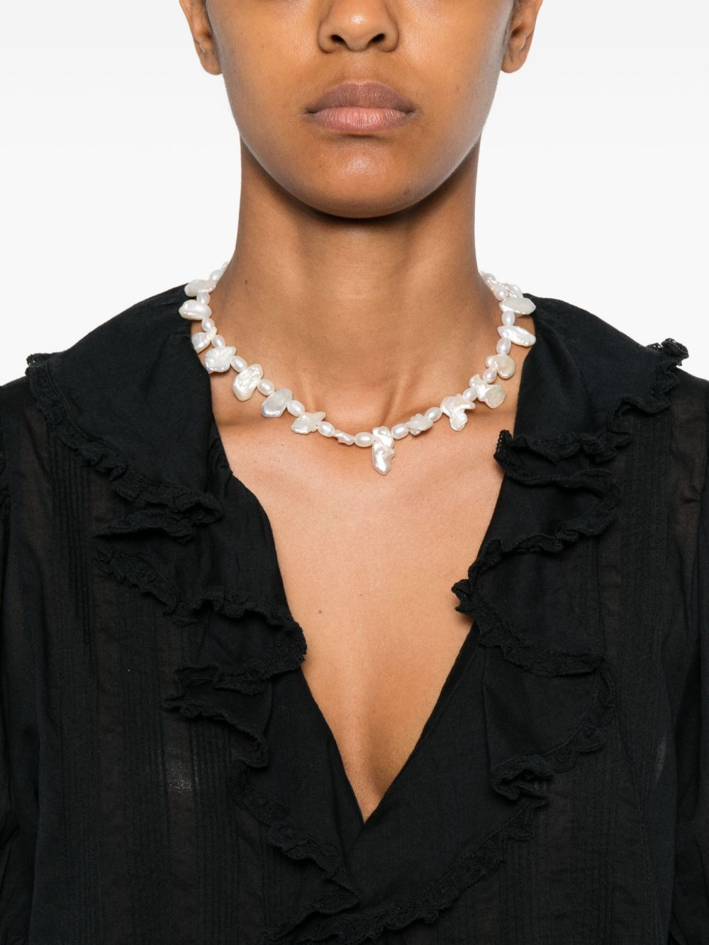 Henri ruffled blouse - 5