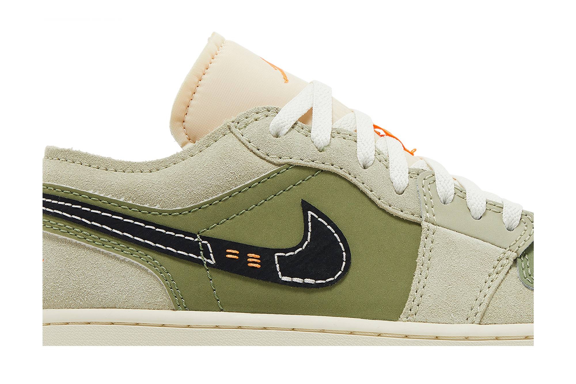 Air Jordan 1 Low SE Craft 'Light Olive' - 2