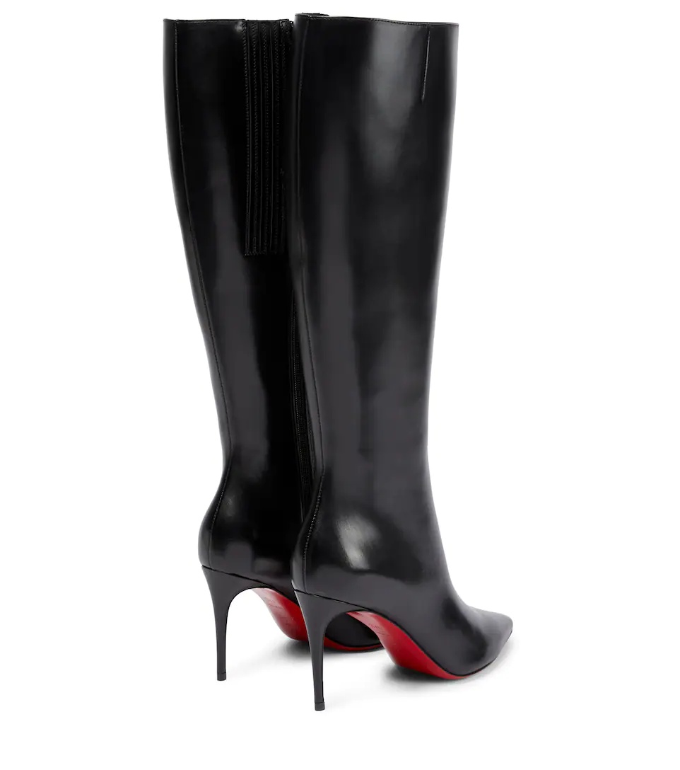 Kate Botta 85 leather knee-high boots - 3