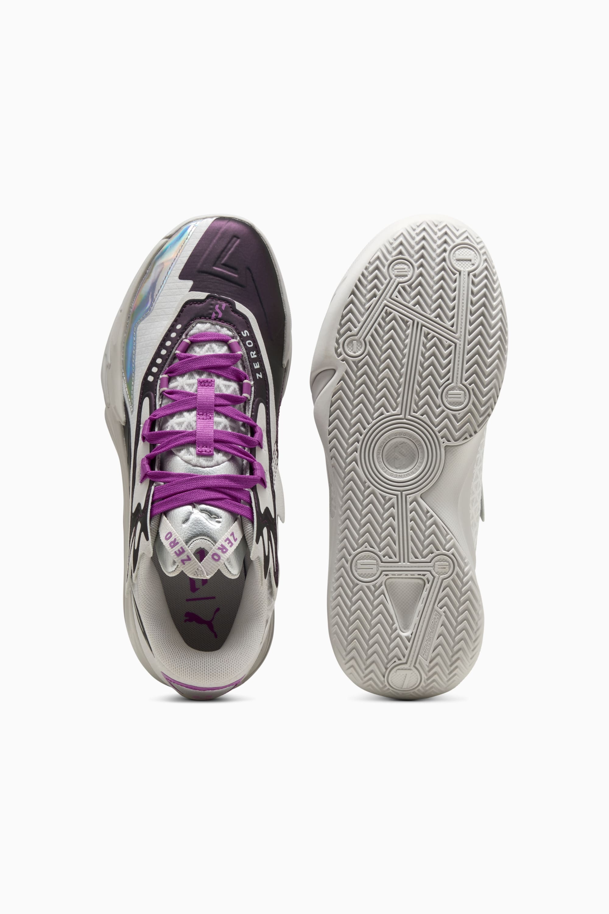 Scoot Zeros II Sterling Men's Basketball Shoes - 7