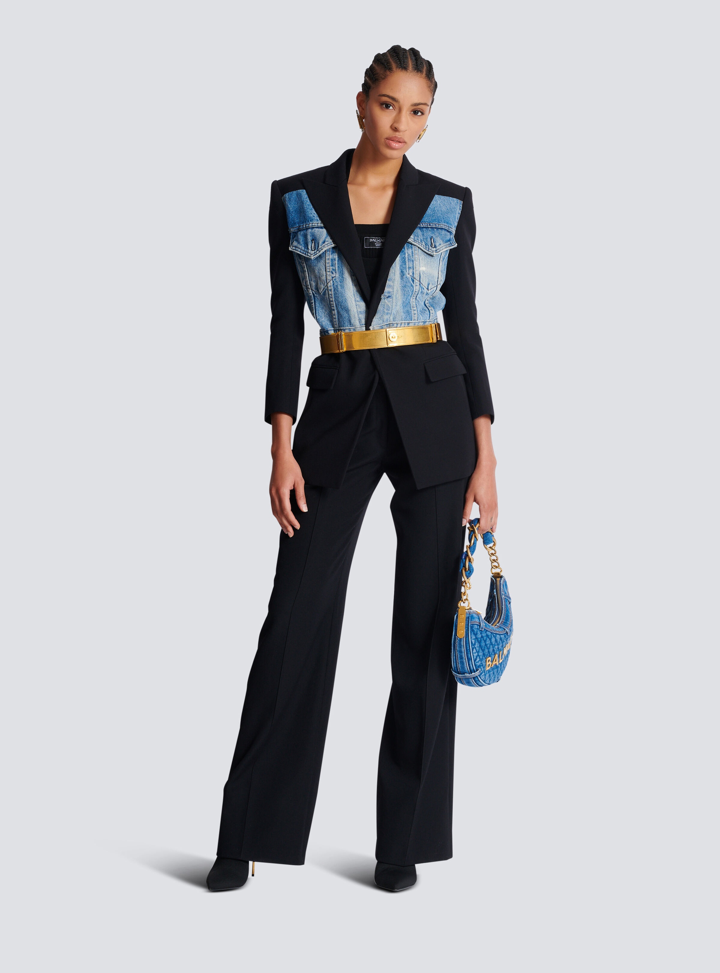 1-button bi-material jacket - 2