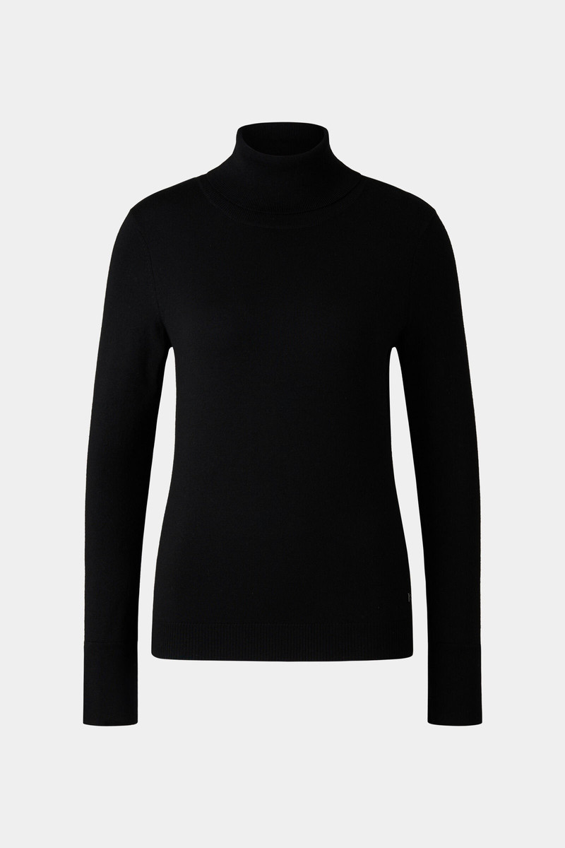 Vinny Turtleneck pullover in Black 1