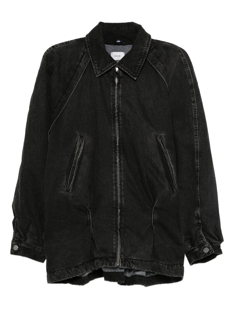 Haikure Zip-front Denim Jacket 1