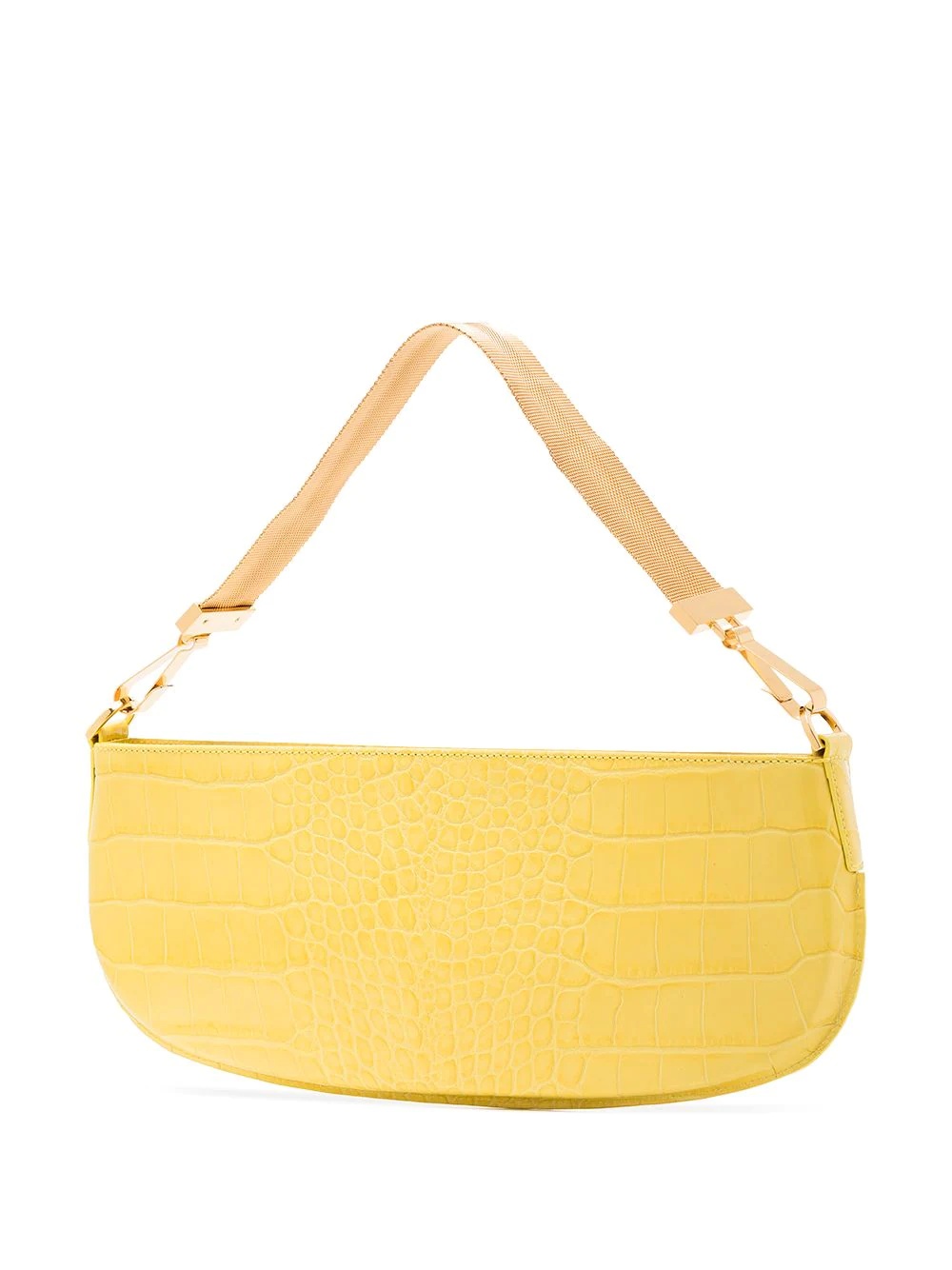 Beverly crocodile-effect clutch - 3