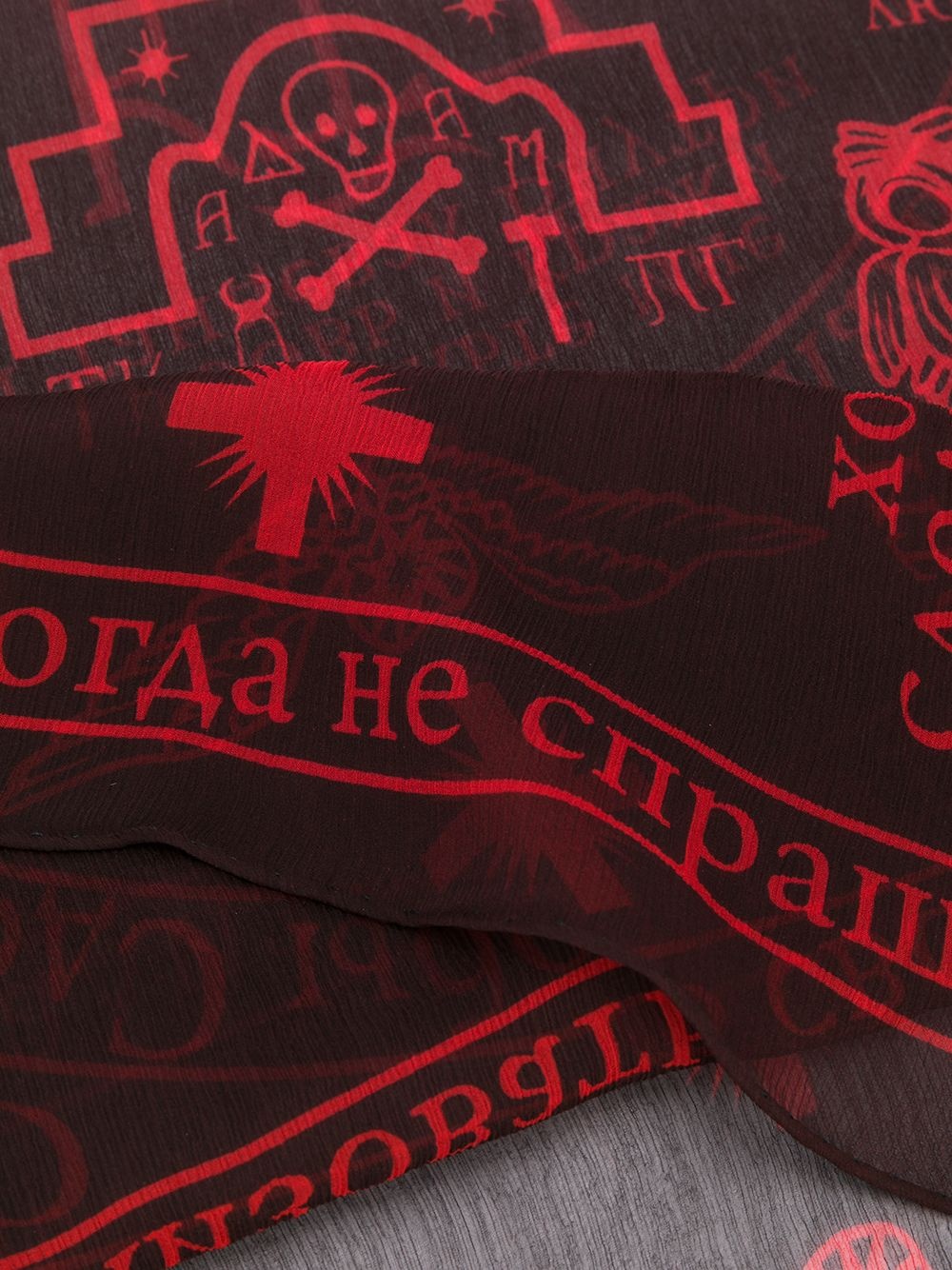 Archive Church print scarf - 3