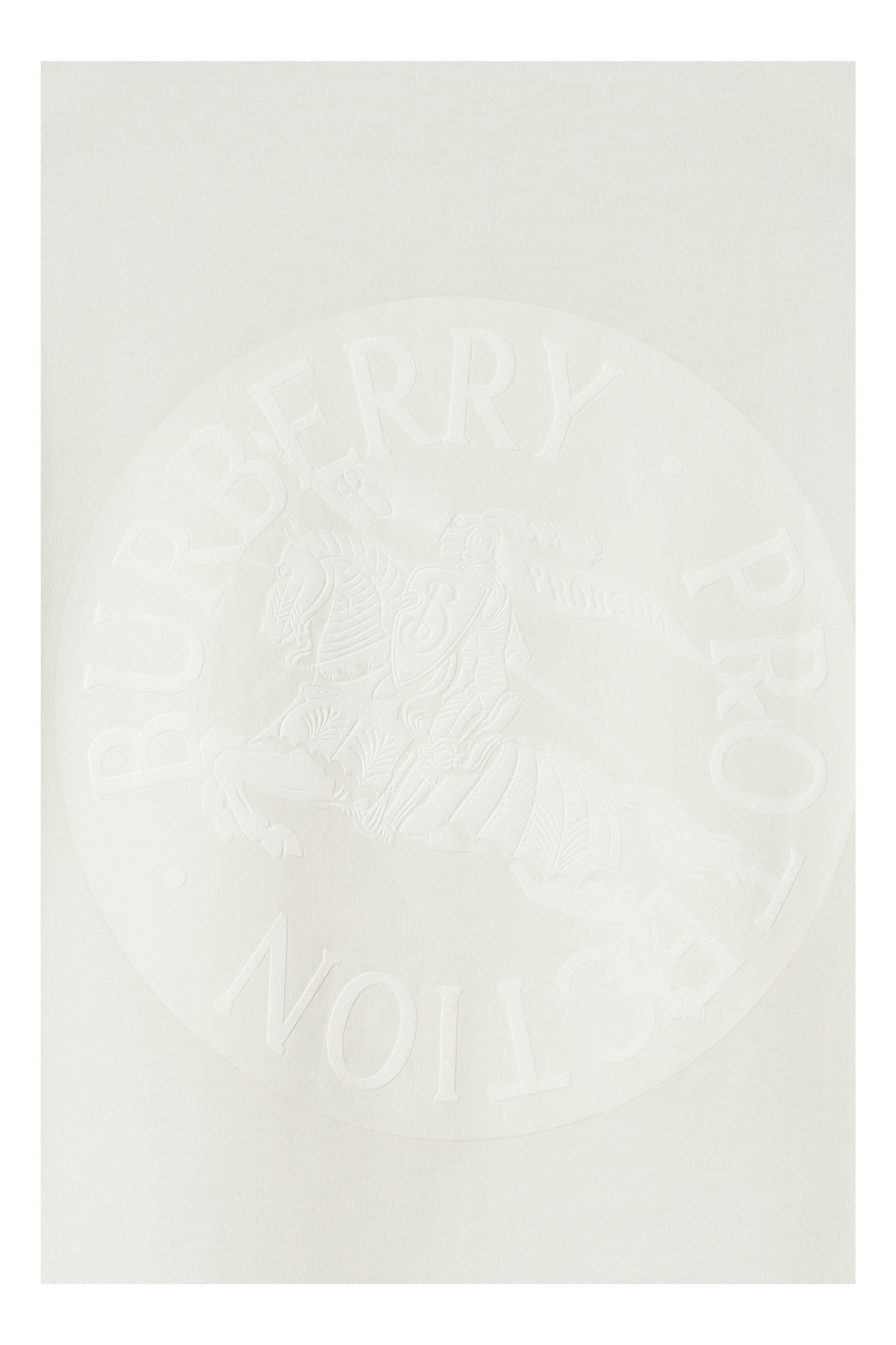 burberry EKD Badge Cotton T-shirt in Chalk at Nordstrom - 5