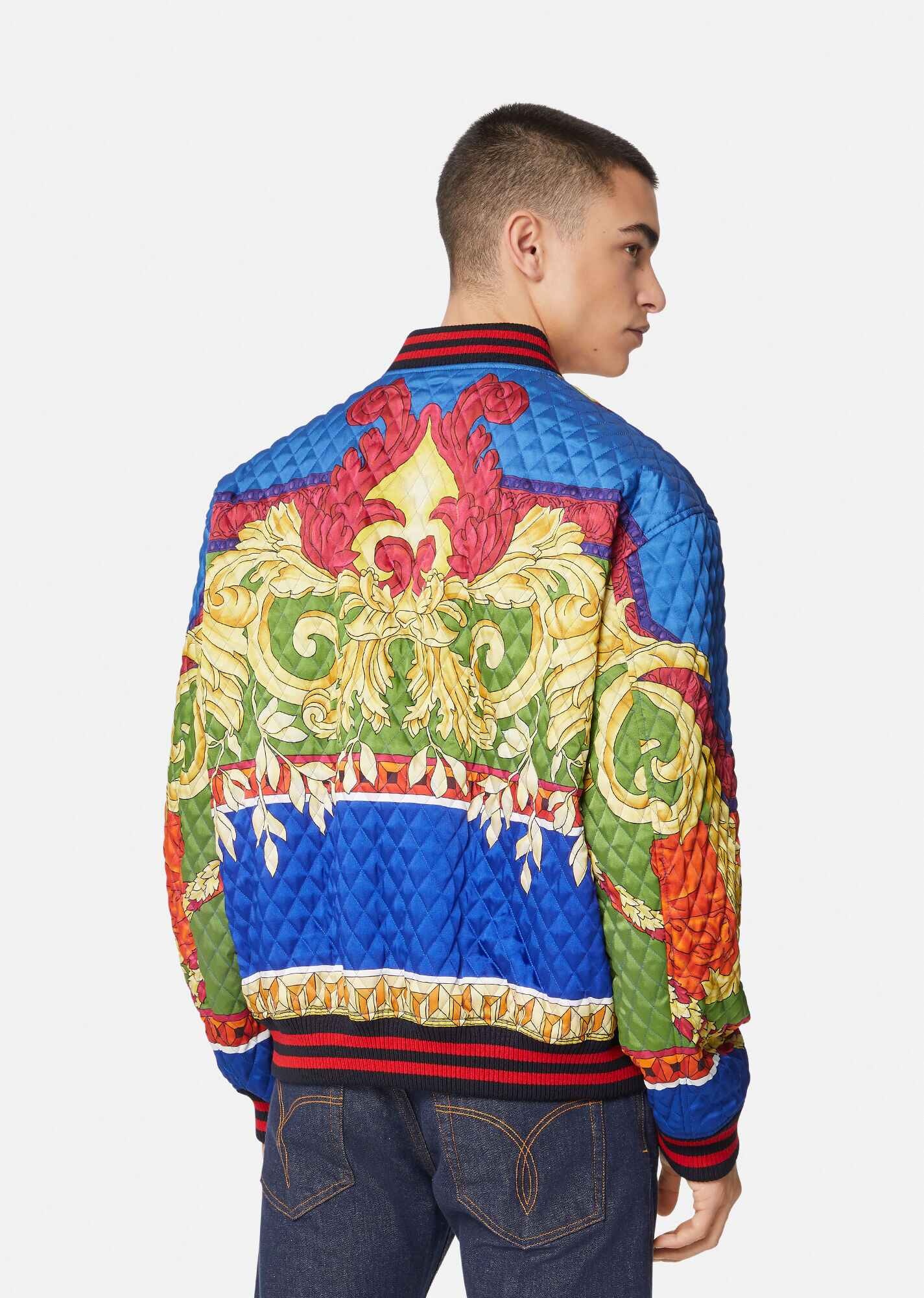 Medusa Renaissance Print Bomber Jacket - 3