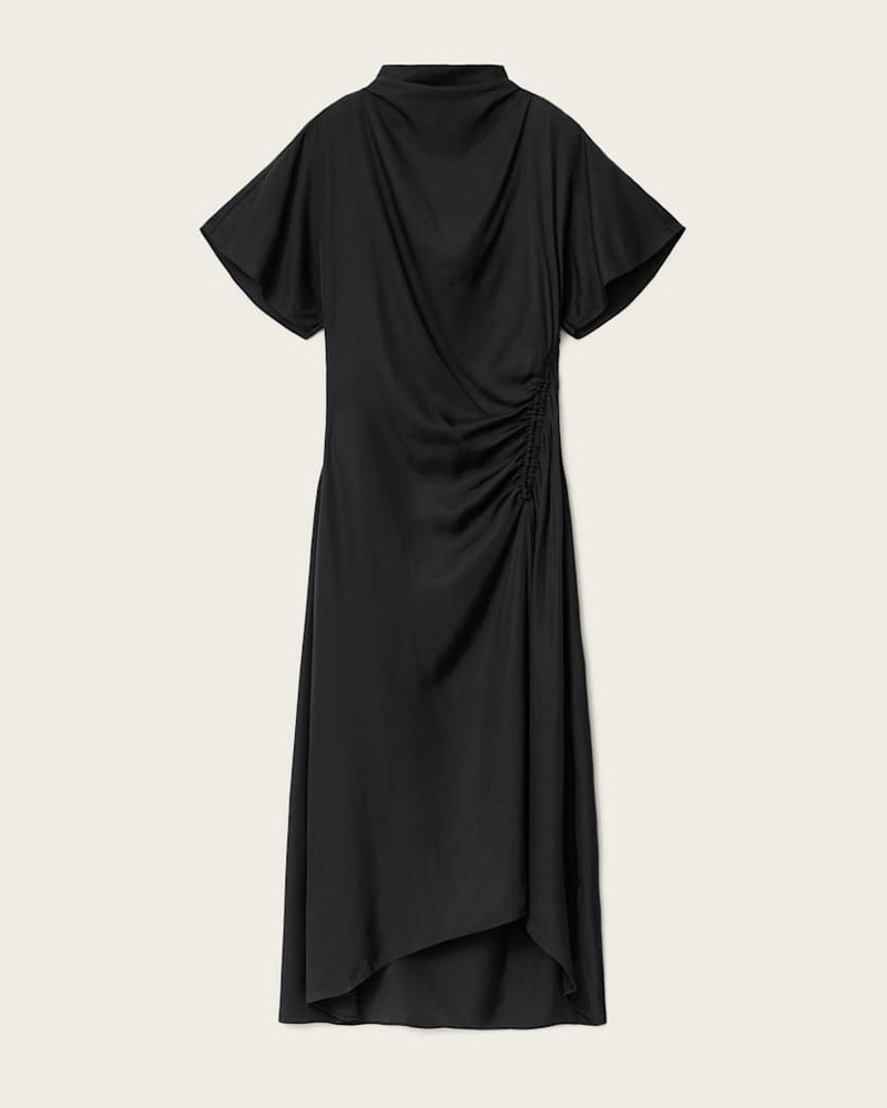 ROSIE SILK BLEND MIDI DRESS 1
