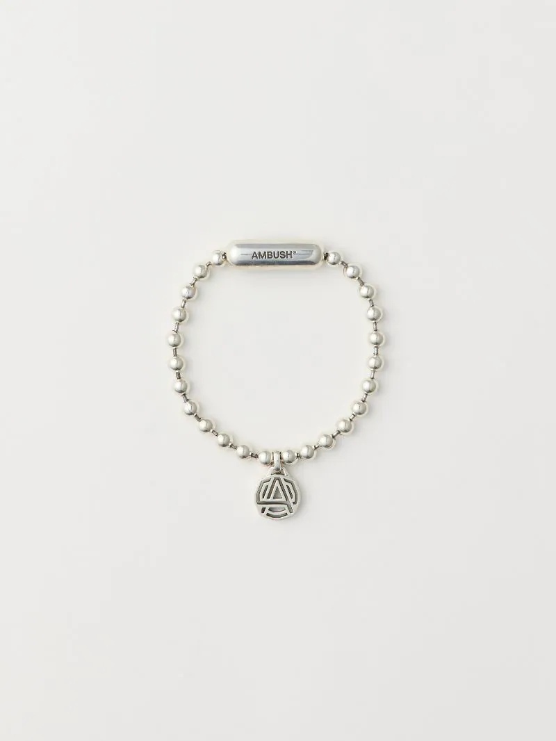 AMBLEM CHARM BALL CHAIN BRACELET - 1
