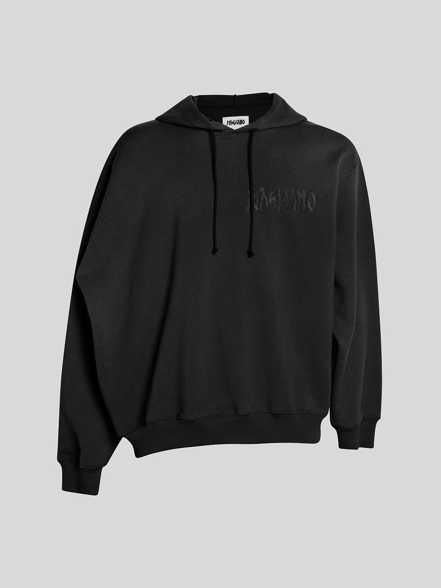 Signature Twisted Hoodie Off Black - 1