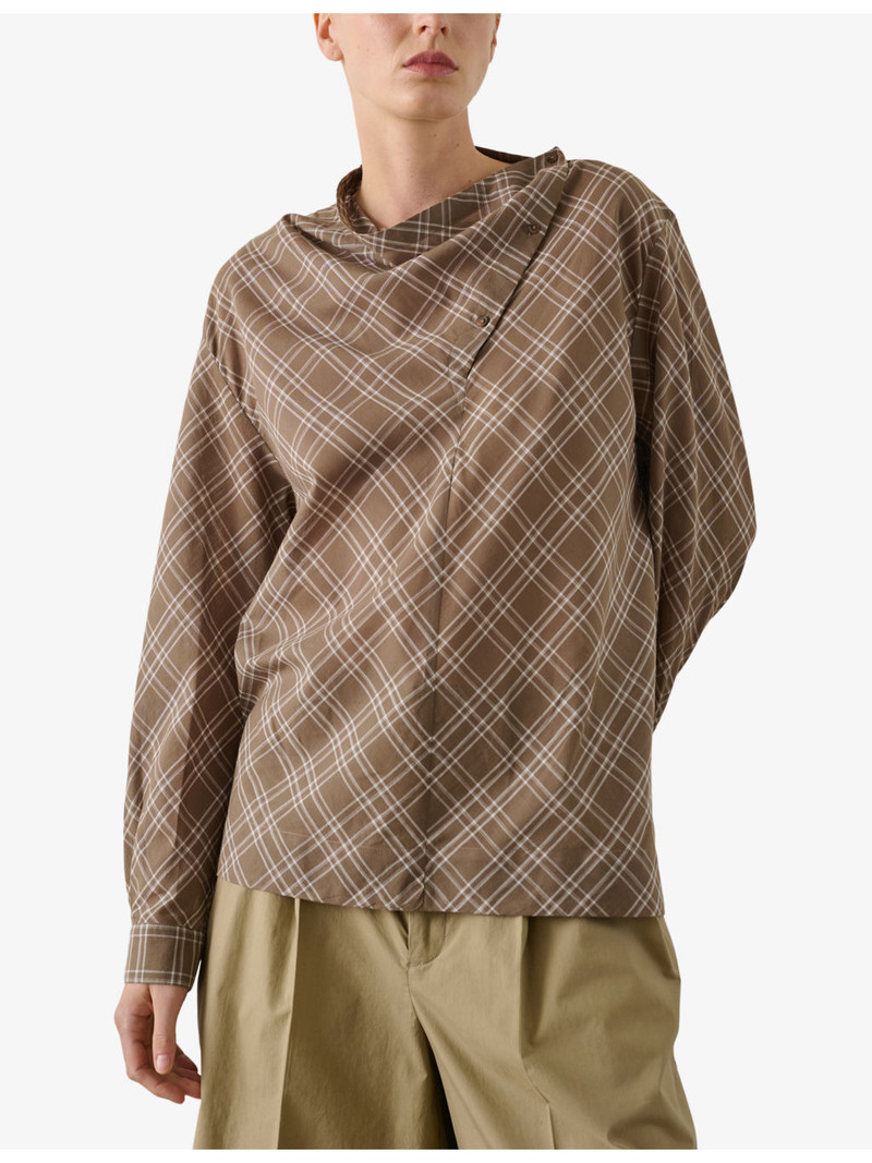 Irving Draped Asymmetric Shirt 3